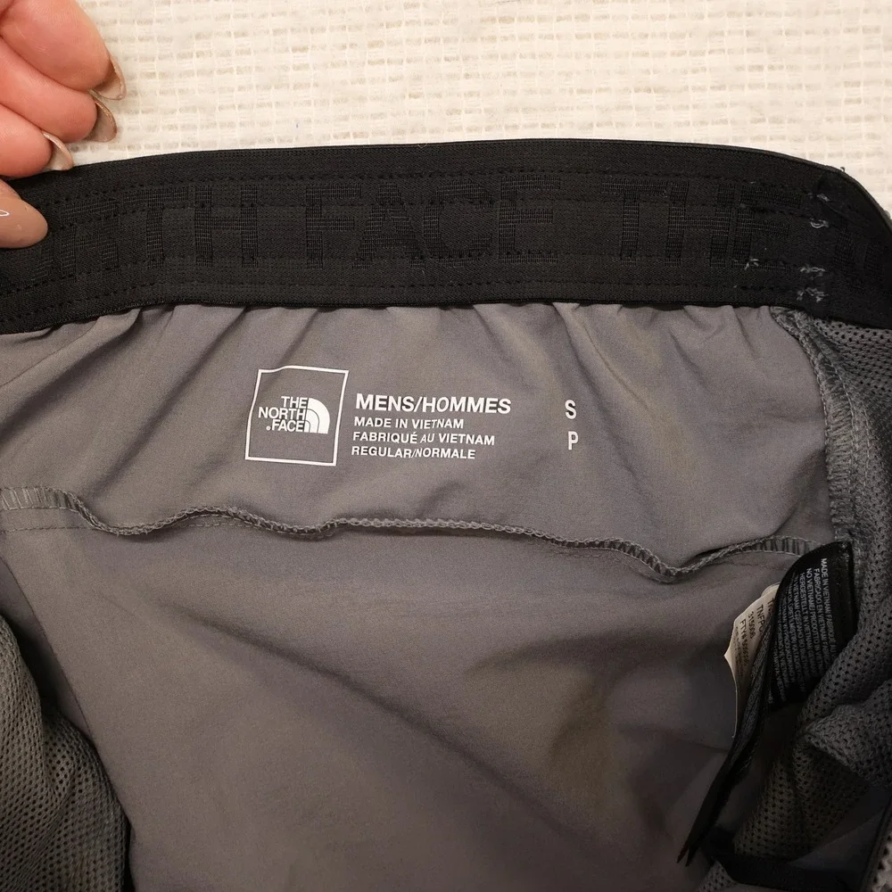 The North Face Mens S Jogger Pants Grey Elastic Waist NF0A86R3 Activewear